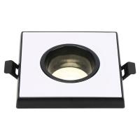 Встраиваемый светильник General GCL-MR16-SQ-WHITE Монохром  Белый+Черный