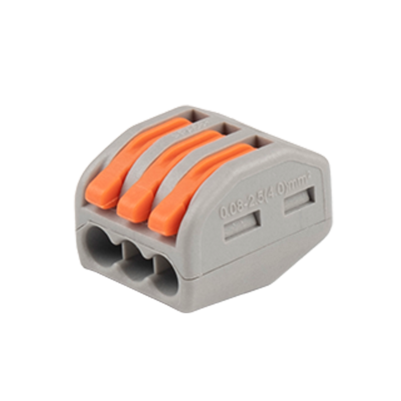 Клемма монтажная JAZZway PTC-3P 222-413 BL/10 450V 32A 0,08-2,5(4.0)mm2 /10шт./
