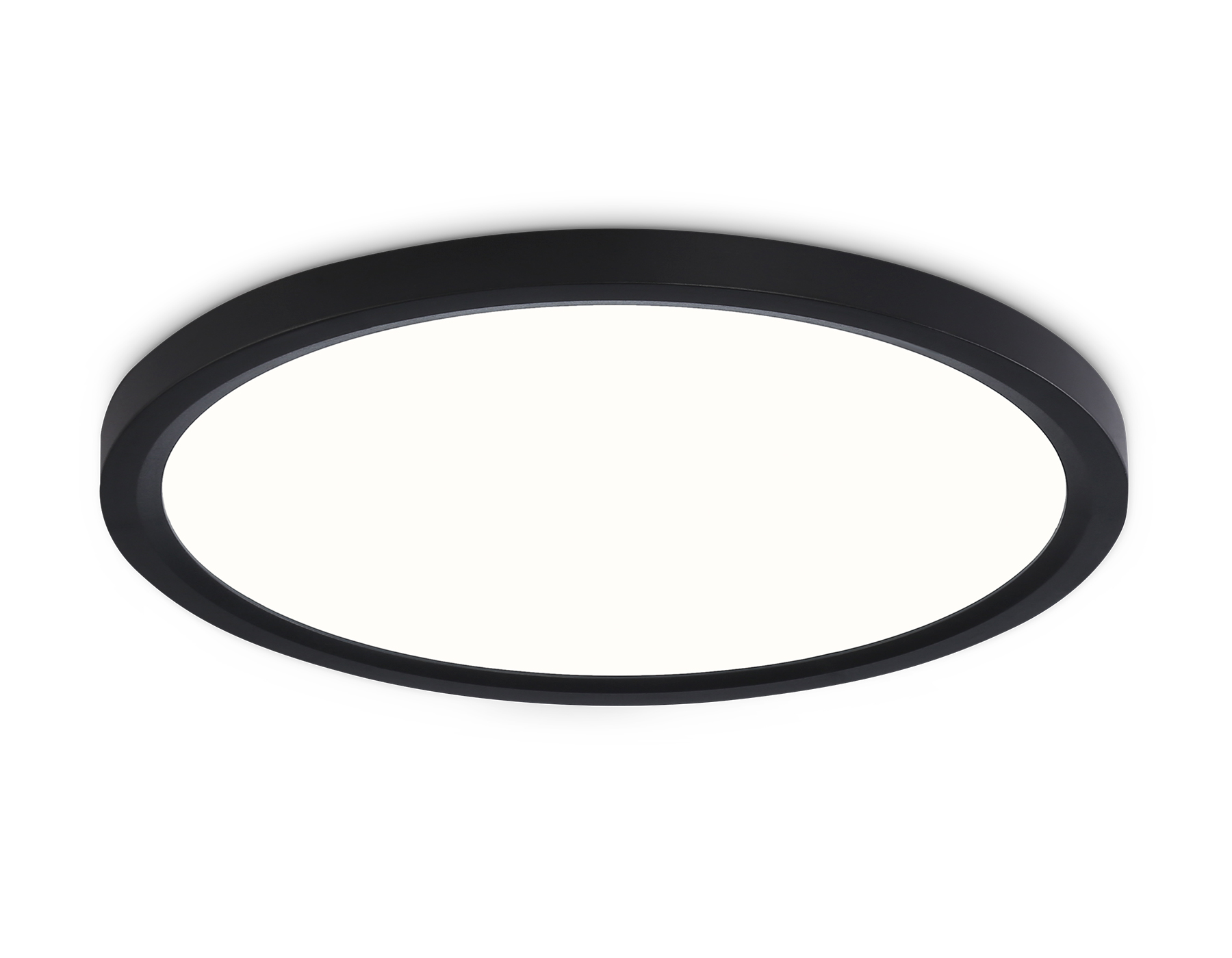 Светильник Ambrella ультратонкий FZ1906 BK черный IP54 26W 3000K-6500K CCT-переклю. D370*25 Без ПДУ