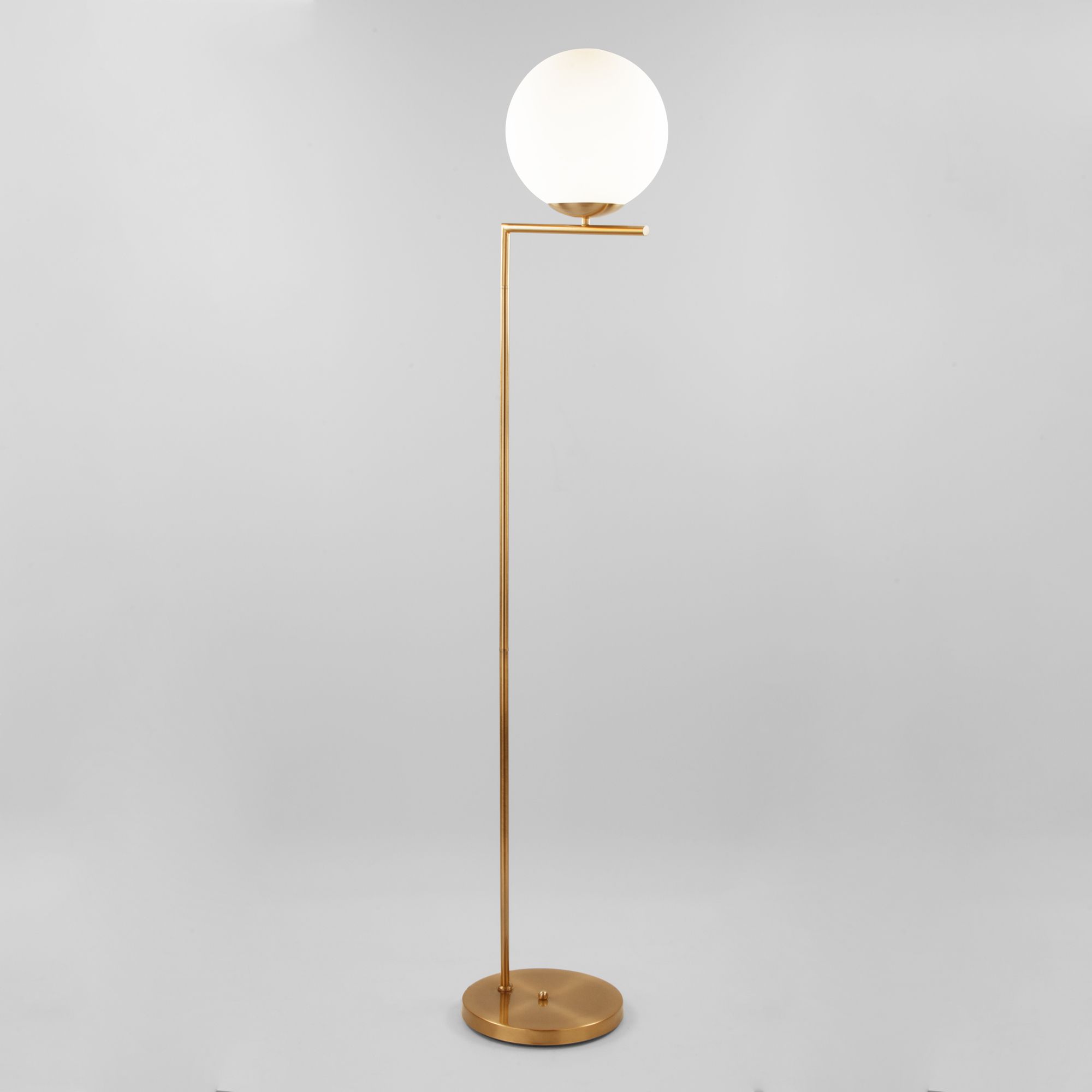 Торшер в стиле лофт 01083/1 латунь EUROSVET