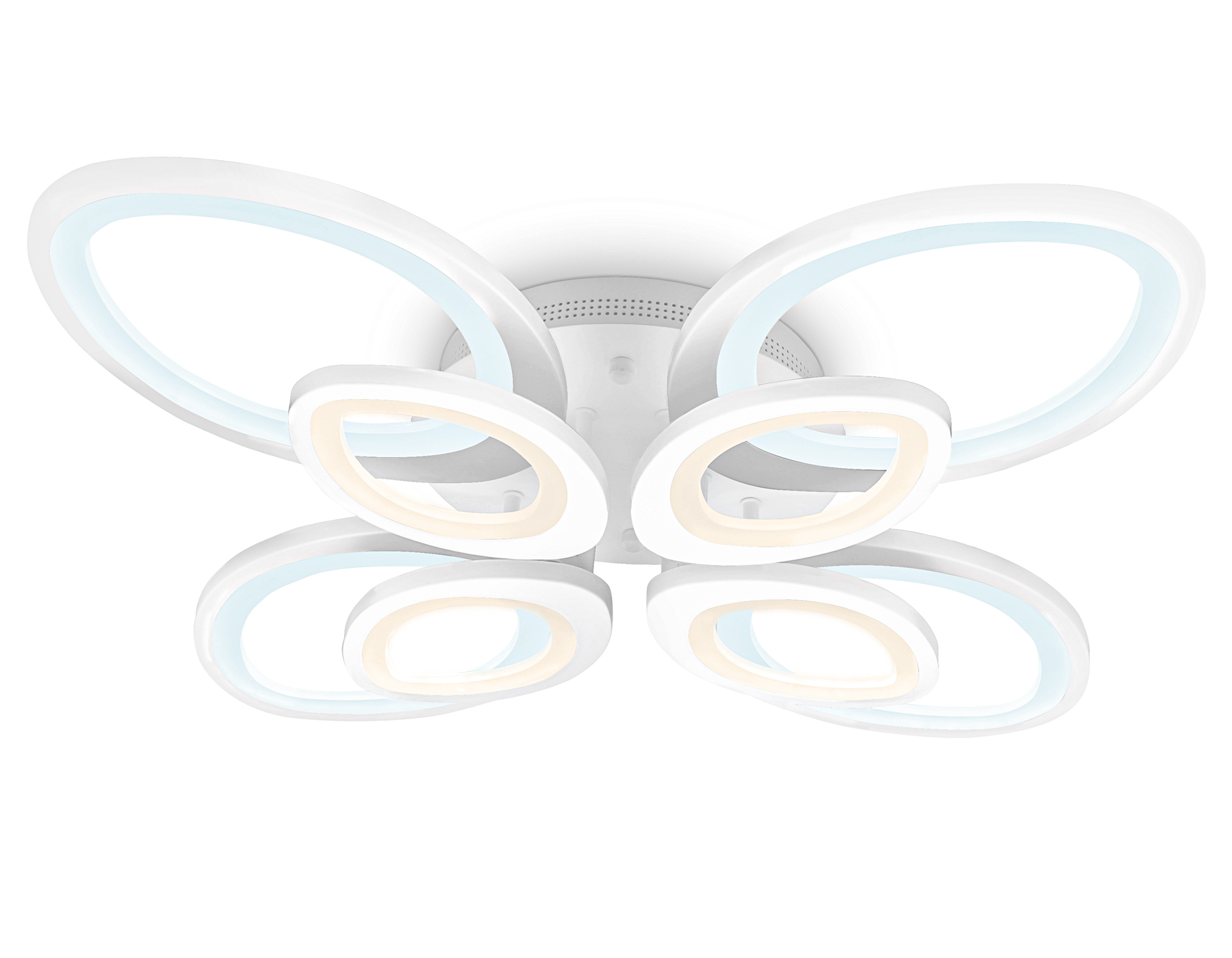 Светильник Ambrella FA4493/4+4 WH белый 134W 3000+6400K/4200K/6400+3000K 620*620*120 (ПДУ ИК)