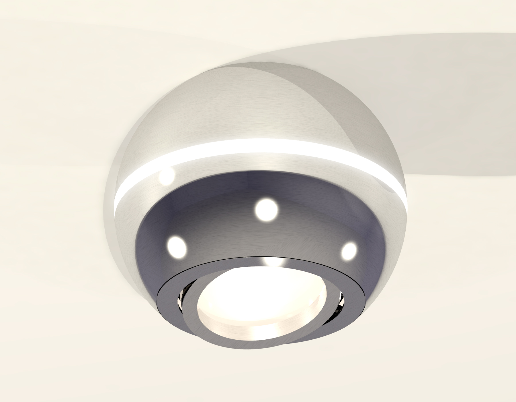 XS1104011 PSL серебро полированное MR16 GU5.3 LED 3W 4200K (C1104, N7003)