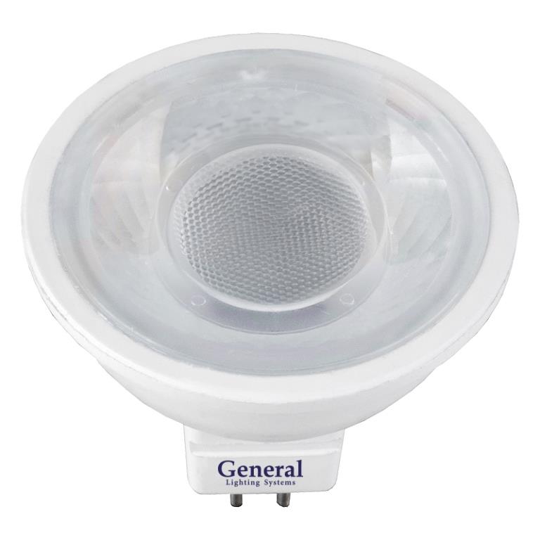 Лампа GLDEN-MR16-20-230-GU5.3-4500