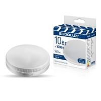 Лампа Ergolux LED-GX53-10W-GX53-6K, 180-240В