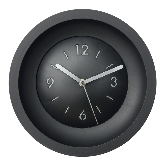 Часы настенные Troyka 56560520 черный 25х25 см