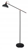 Светильник напольный CAMELION KD-425F C62 черный + медь (Amsterdam) 40W, 1хE27, 230B