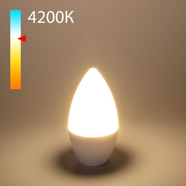 Светодиодная лампа Свеча C37 8W 4200K E14 BLE1403