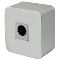 Розетка TV, 1-местная, серия София, 75 Ом, 5-862МГц, MST00-10-03, серебро (10/200)