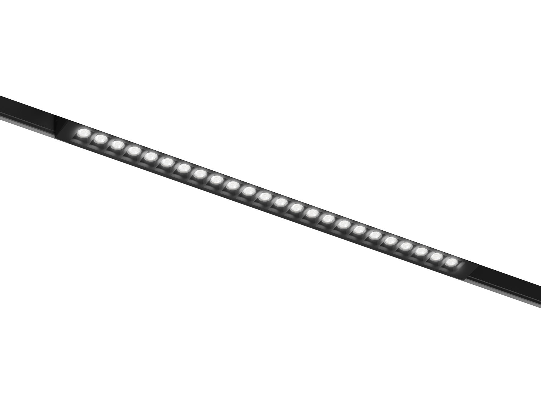 Светильник трековый светодиодный Magnetic SMART GL8085 BK IP20 18W 3000-6000K 220V 24° 410*25*41