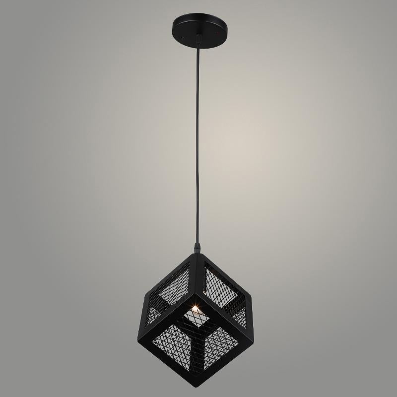 Подвес N5368/1HQ BK черный 1х40W E27 d250 h800, 24