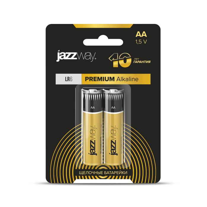 Батарейка JAZZway LR6PA-2B PREMIUM Alkaline BL-2