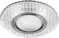 Светильник FERON CD913 15LED*2835 SMD 4000K, MR16 50W G5.3, хром с подсветкой