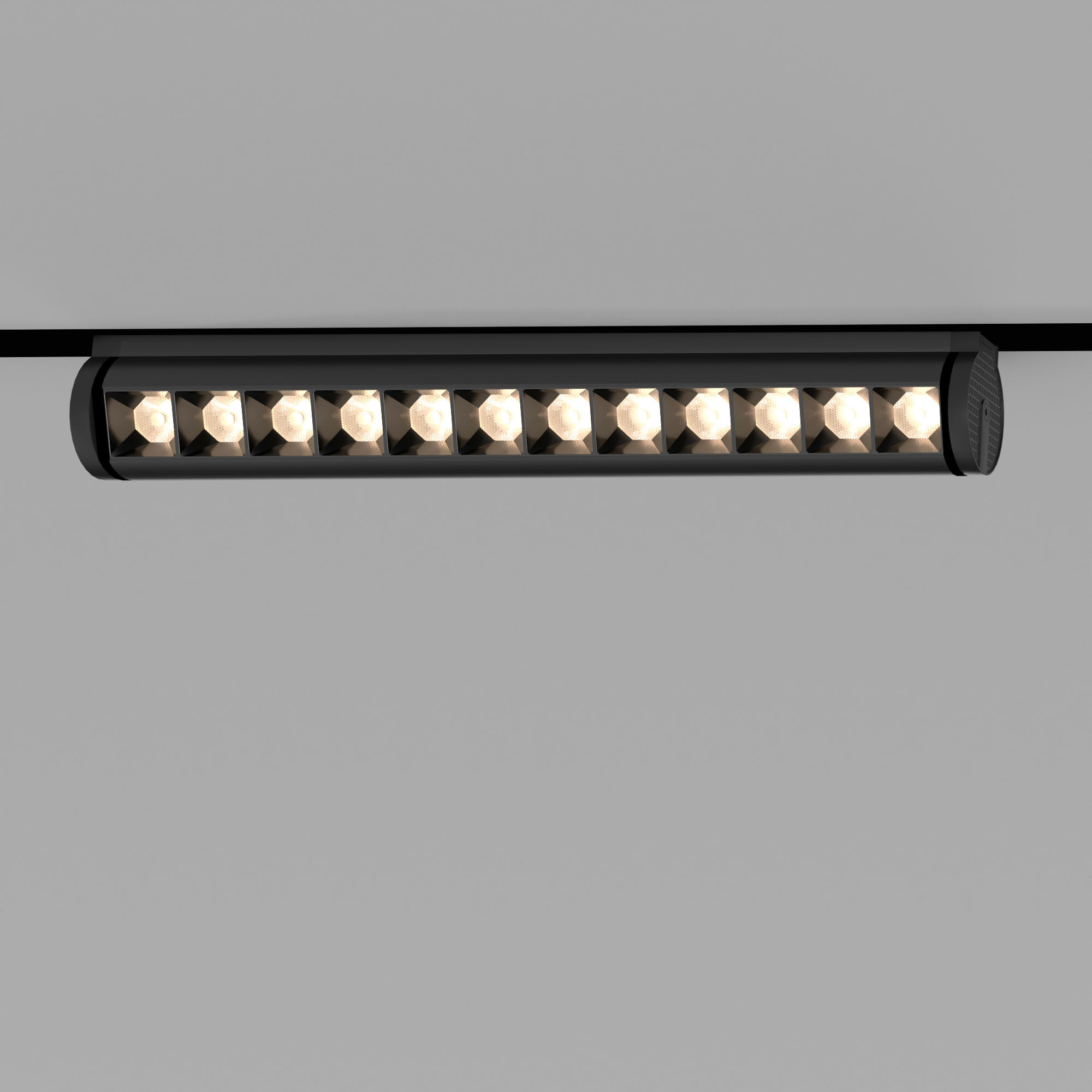 Slim Magnetic Трековый светильник 12W 4200K Alter (чёрный) 85049/01