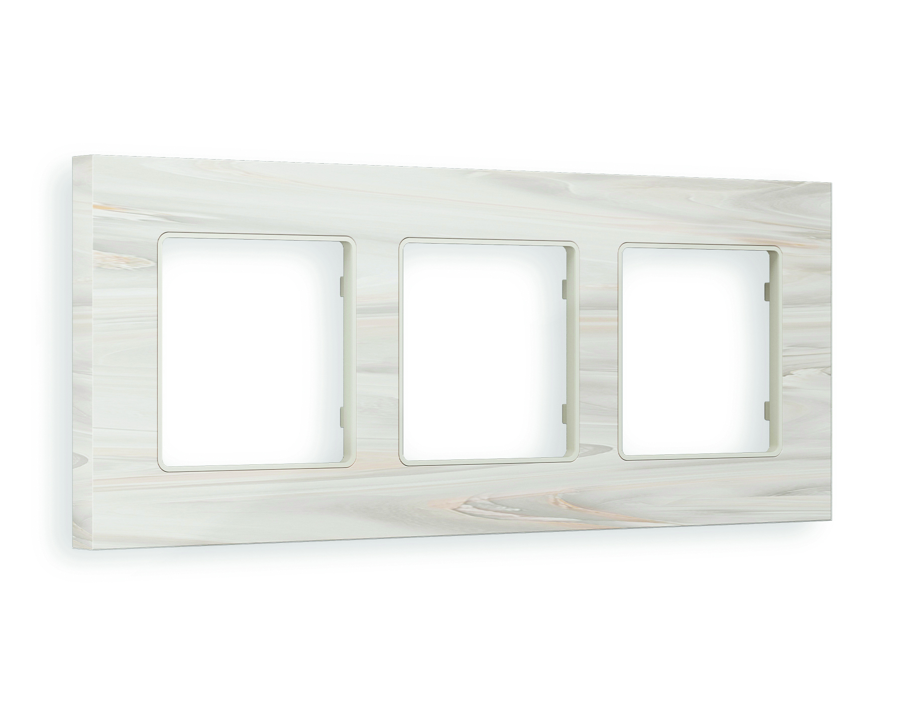 AF930303 Рамка ALFA Grand (Бежевый мрамор) 3-ая