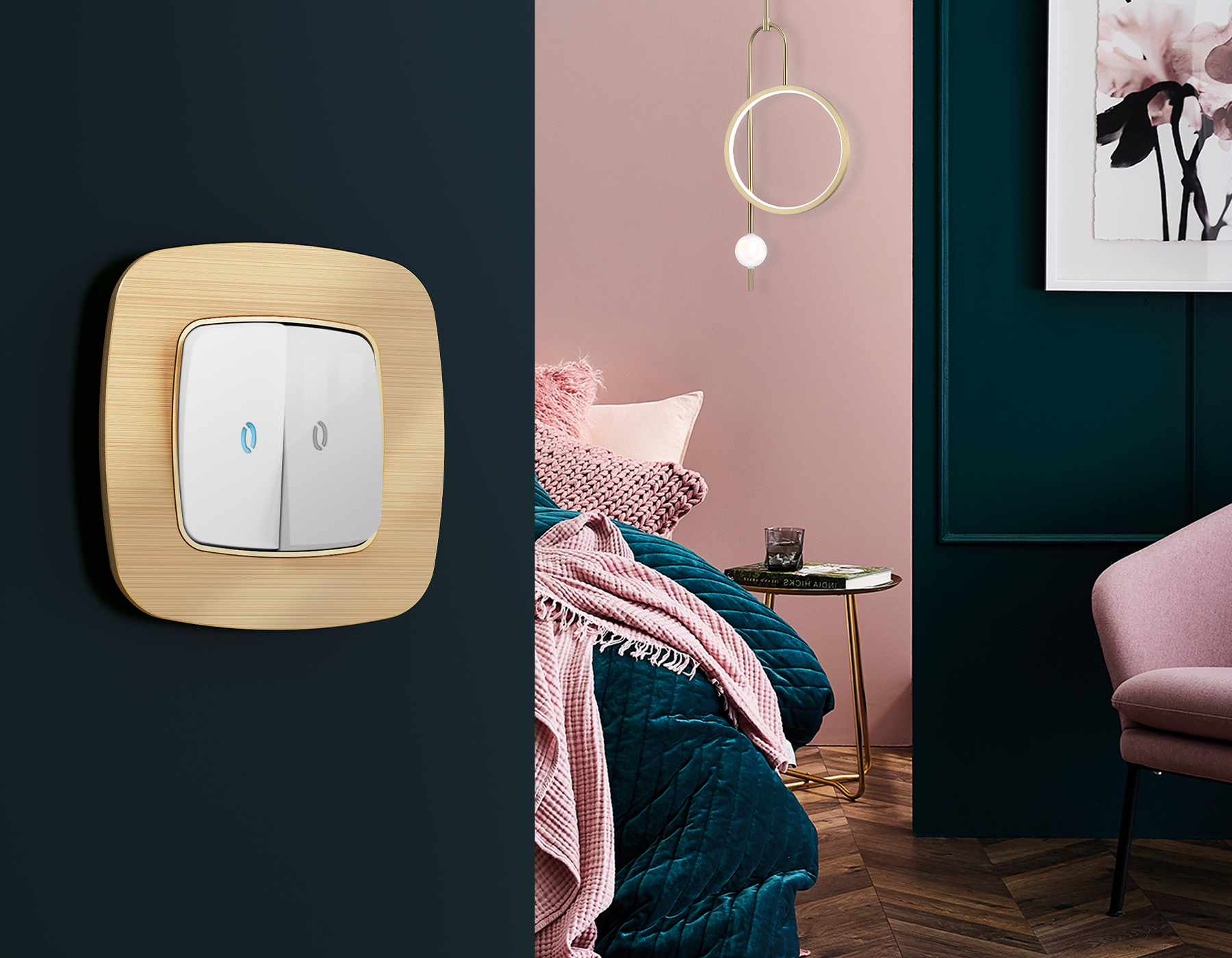 OF580304 Рамка OMEGA Radian (Шампань Металл шлифованный) 4-ая