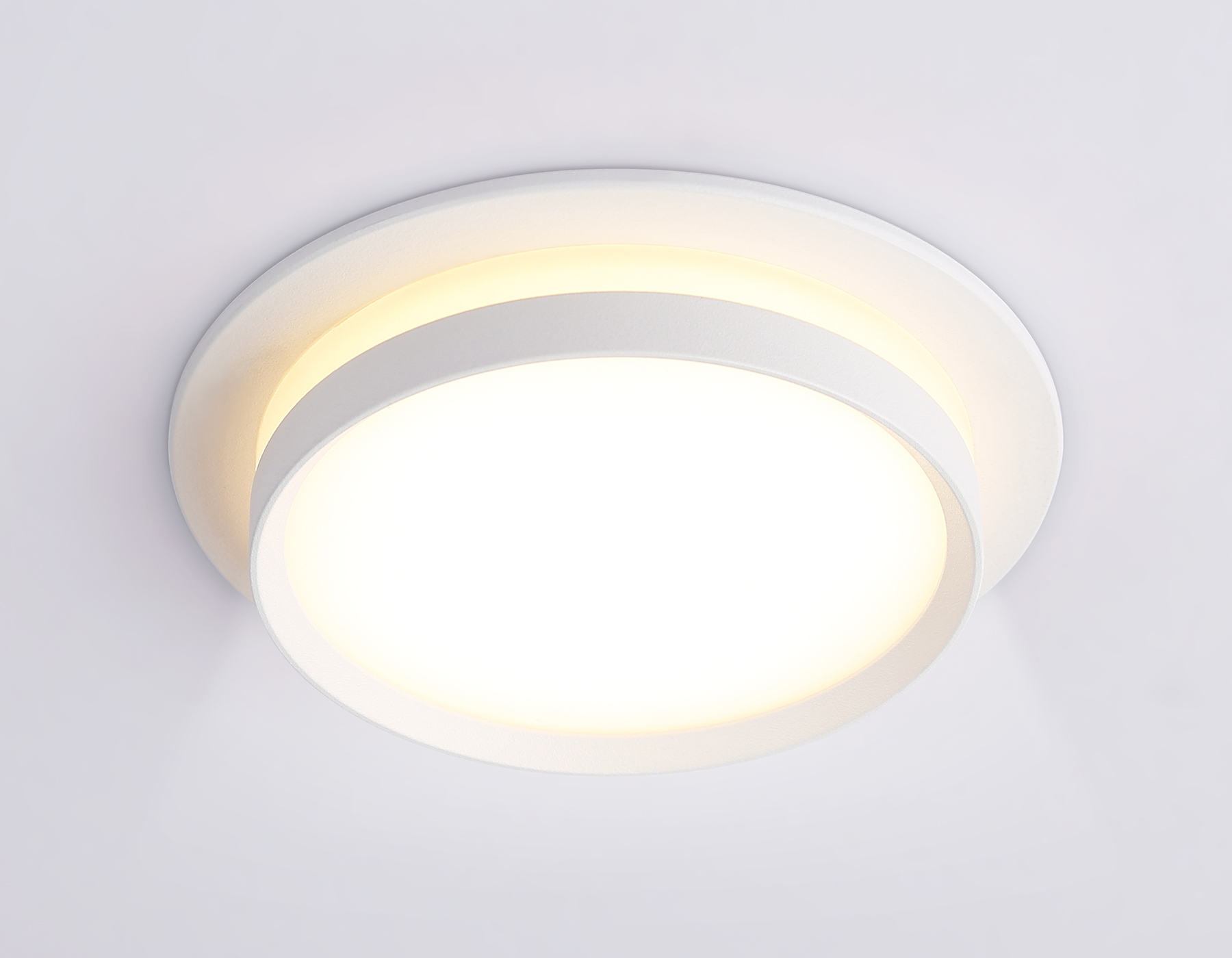 Светильник встраиваемый AMBRELLA TN5214 WH белый GX53 max 15W D105*40