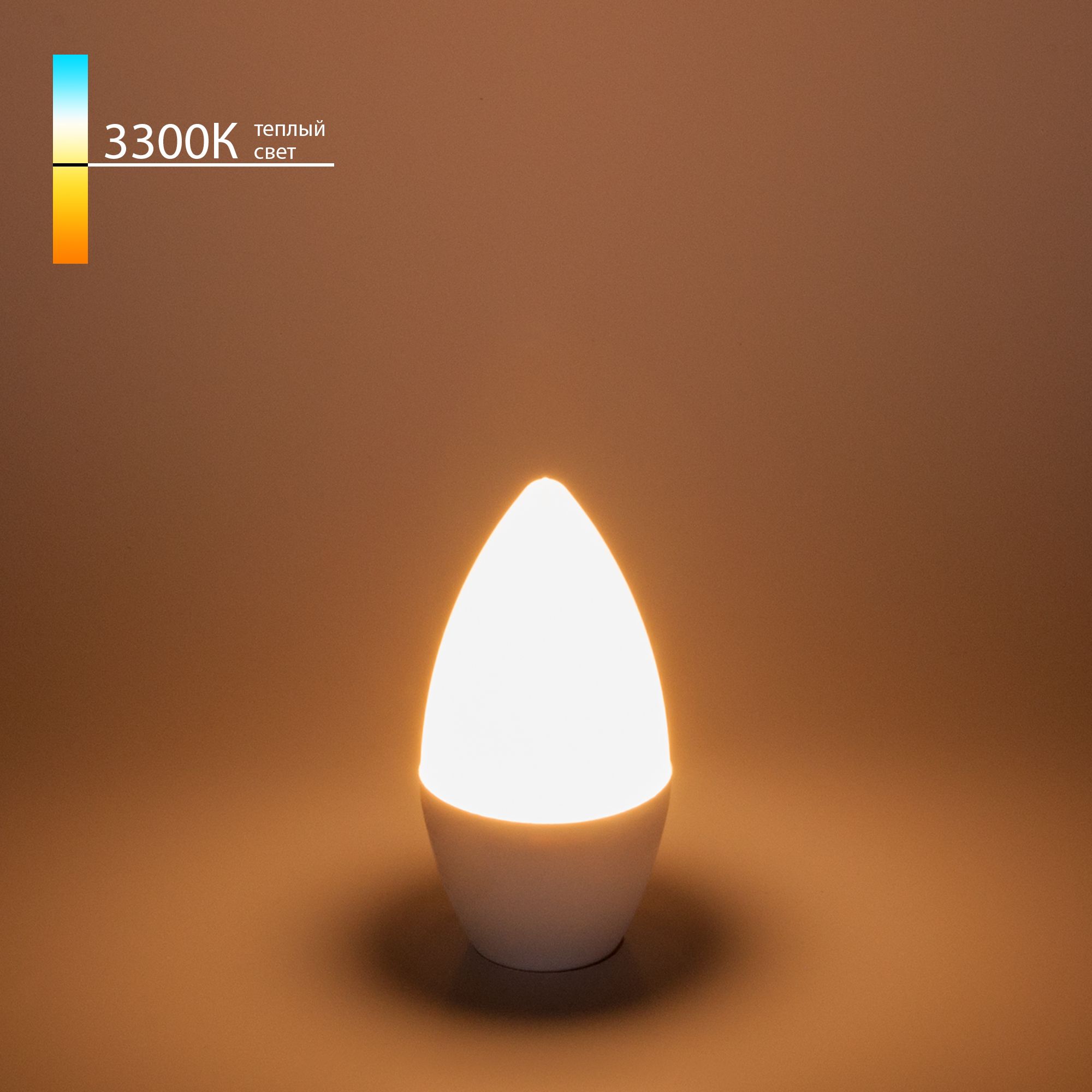 Светодиодная лампа Свеча СD LED 6W 3300K E14 BLE1421