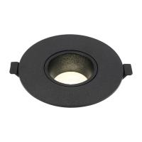 Встраиваемый светильник General GCL-MR16-R-BLACK Поворотный Круглый Черный