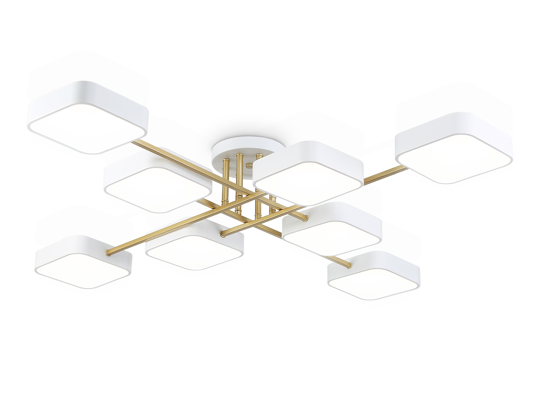 Светильник светодиодный подвесной AMBRELLA FL516346/8 WH/GD белый/золото 144W 3000-6000K (без ПДУ) 