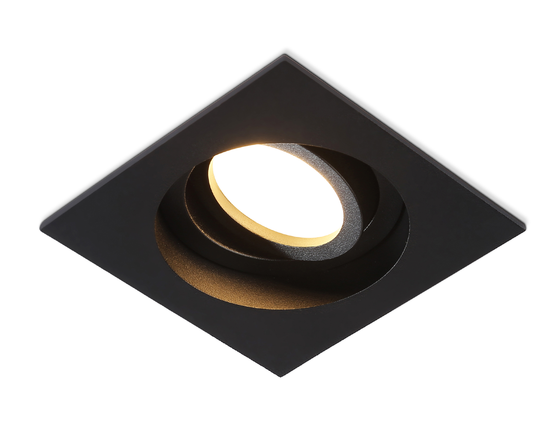 Светильник Ambrella TN102758 BK черный IP20 GU5.3 100*100*32