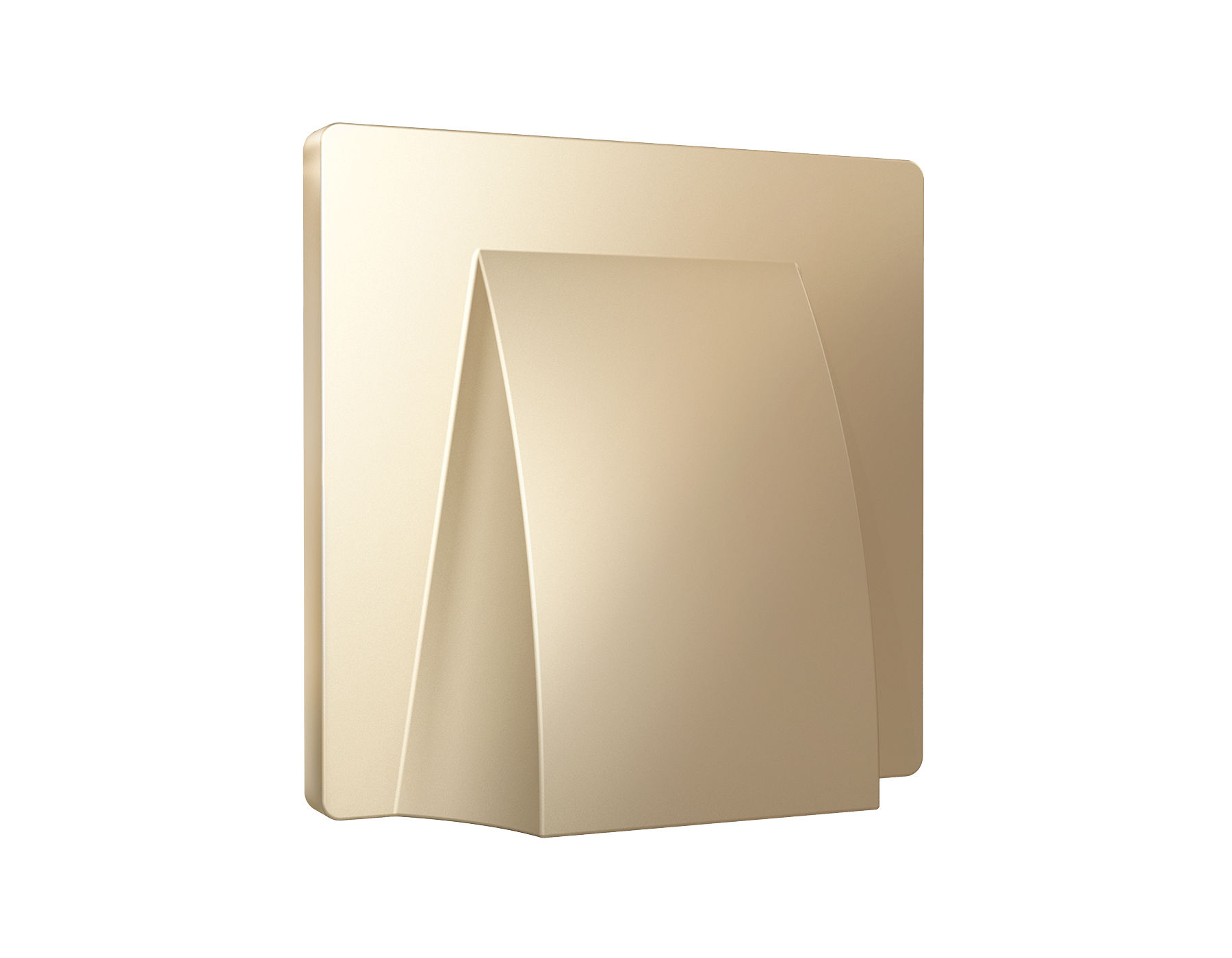 AP6158 Лицевая панель ALFA (Шампань) для вывода кабеля QUANT