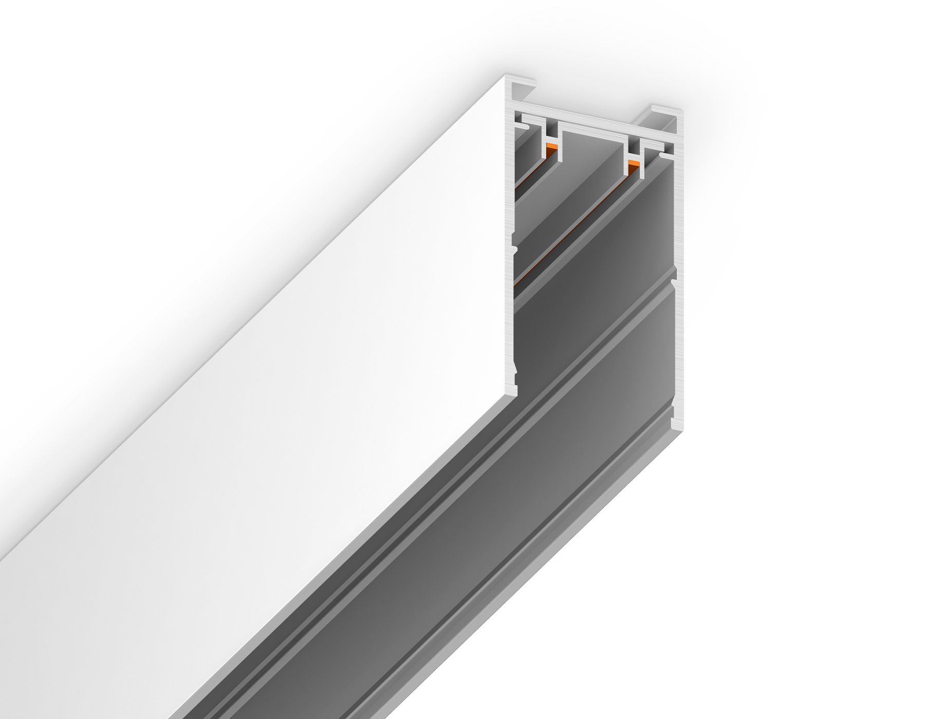 Шинопровод накладной Magnetic 220V GL1003 WH белый IP20 2000*30.6*56