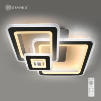Светильник ESTARES TRIPLEX SQUARE 124W S-700/600-WHITE/WHITE-220-IP44/2020 Управляемый светодиод (4)
