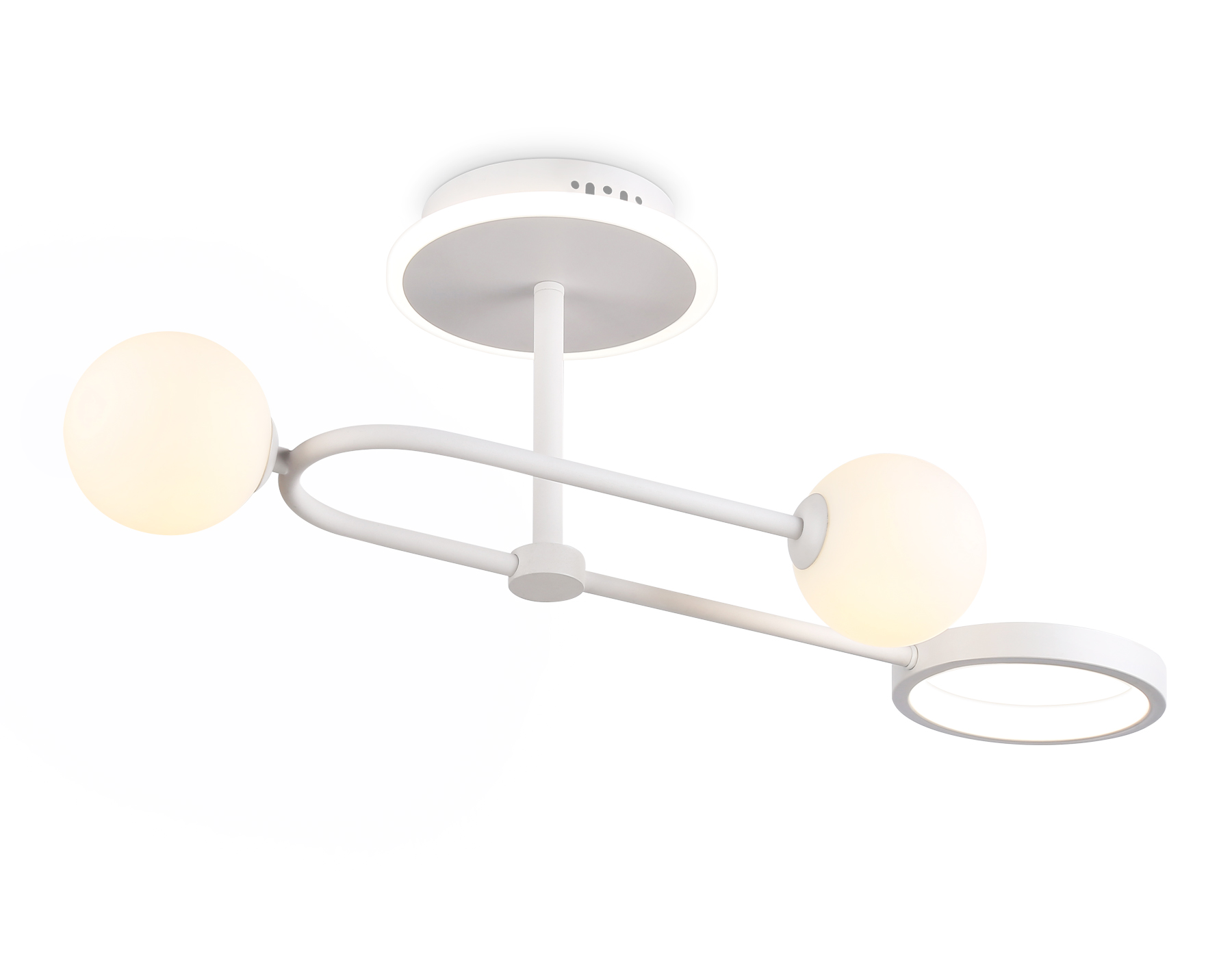Светильник Ambrella FL66221/3 WH белый 29W 3000K-6400K+G9/2 630*230*240 (ПДУ ИК)
