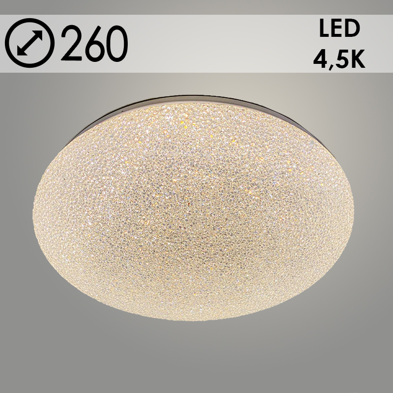Светильник 23354/260 CL WT белый 12W LED 4500К d260, 24