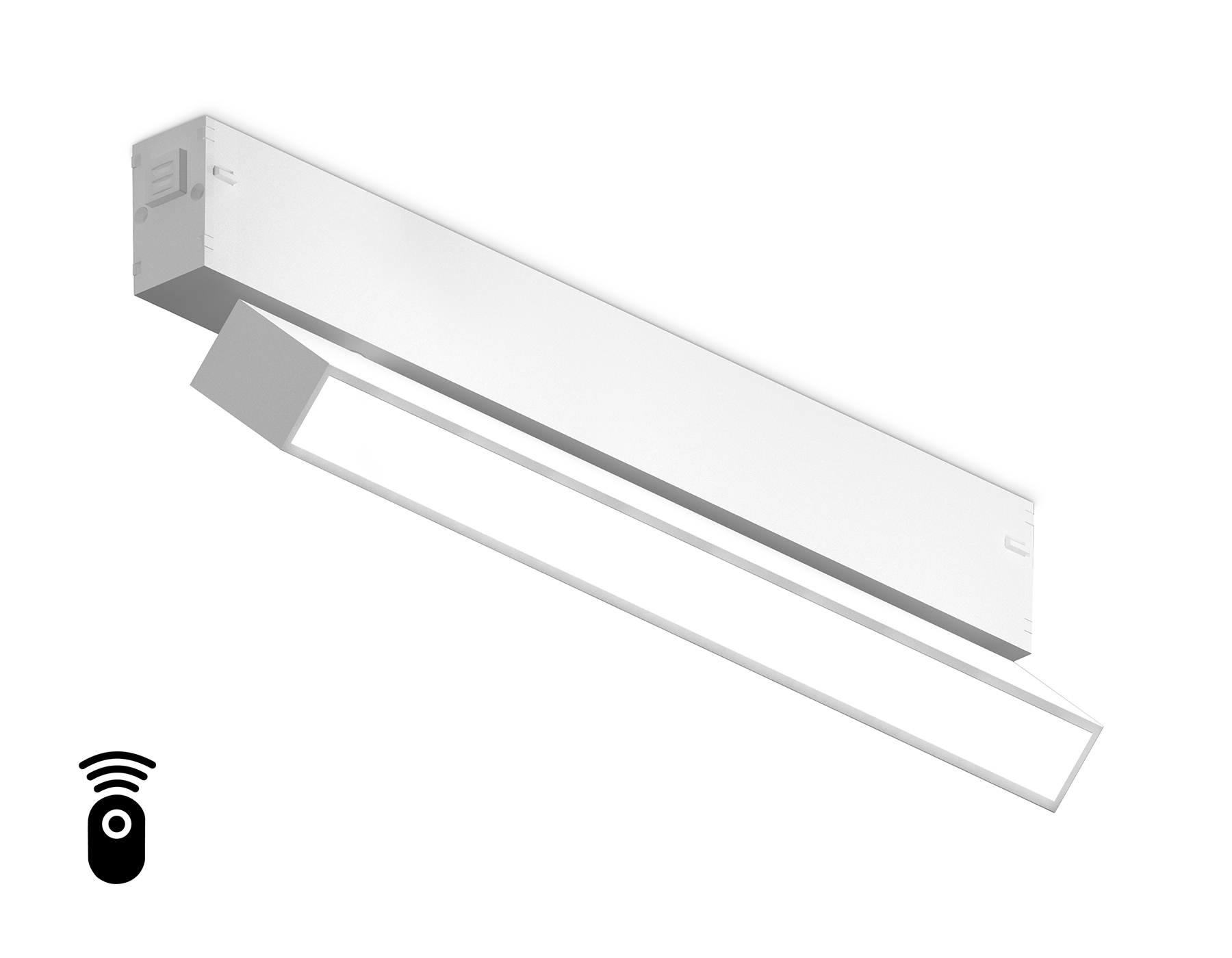 Светильник для Magnetic 220V GL1331 WH белый IP20 18W 3000K-6400K 120° 342*25*112 (Без ПДУ)димм.упра