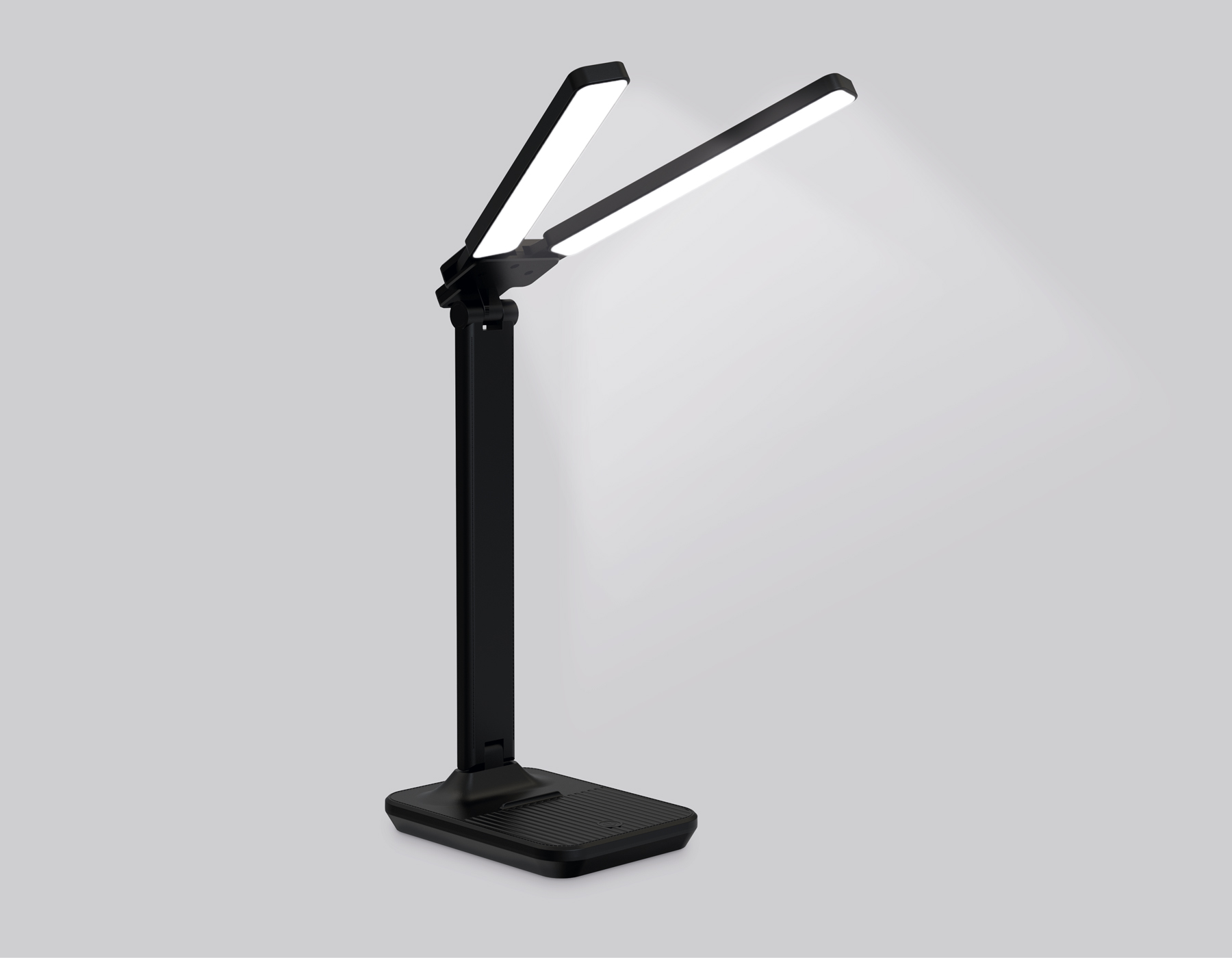Светодиодная настольная лампа AMBRELLA DE491 BK черный LED 3000K/4200K/6400K 9W с диммированием