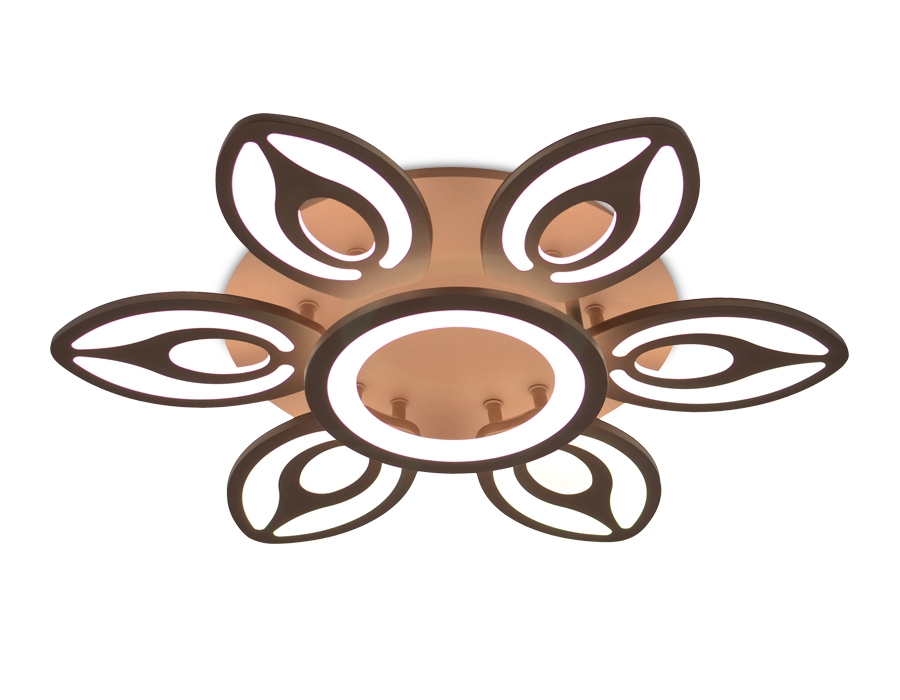 Светильник Ambrella FA463/6+1 CF кофе 97W D650*120 (ПДУ РАДИО 2.4)