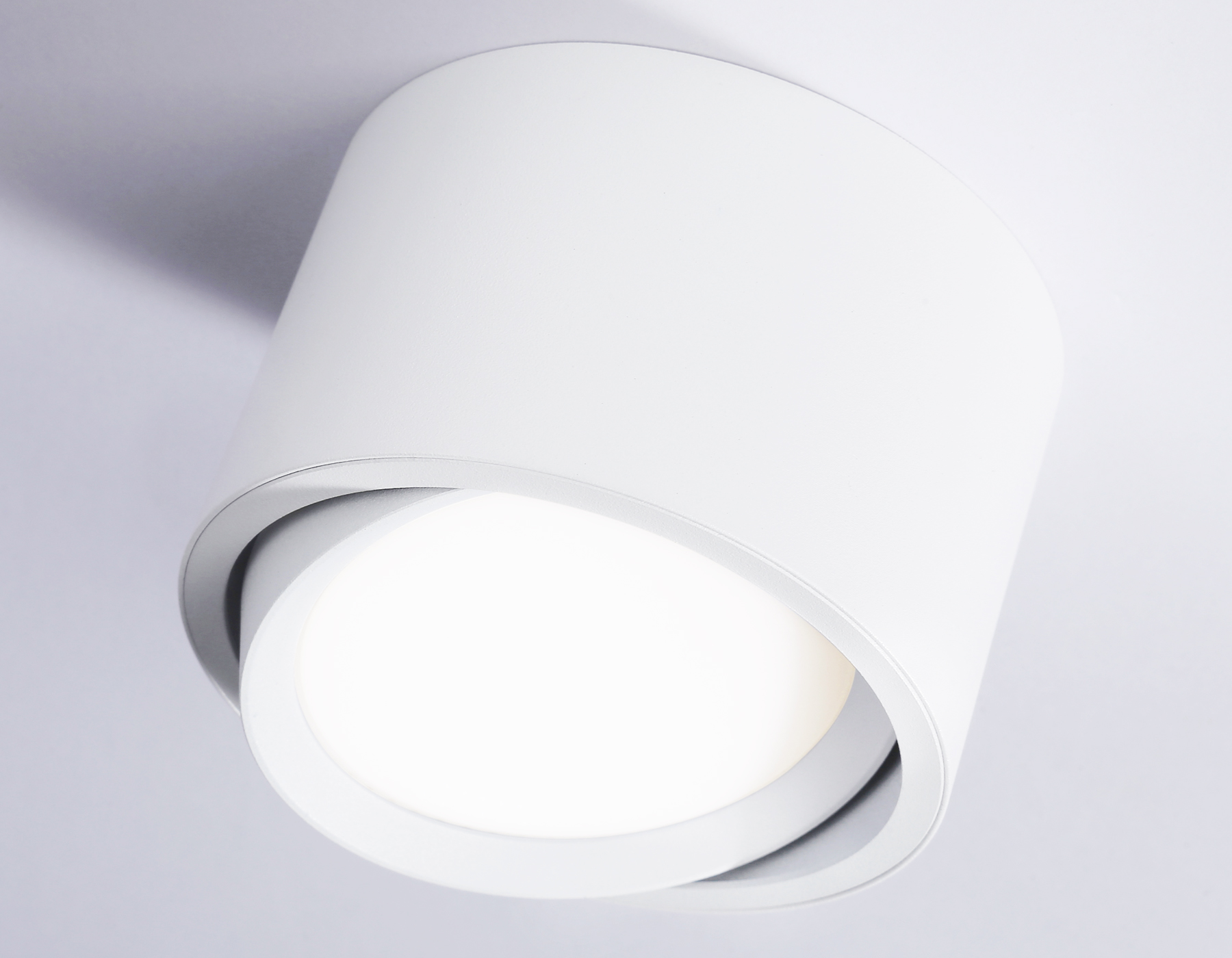 Светильник накладной AMBRELLA TN6805 WH белый GX53 D100*65 поворотный