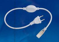 Провод электрический UNIEL UCX-Q220 SP2/A67-NNN WHITE 1 для лент ULS-3528/2835 к сети 220В. 7х10мм