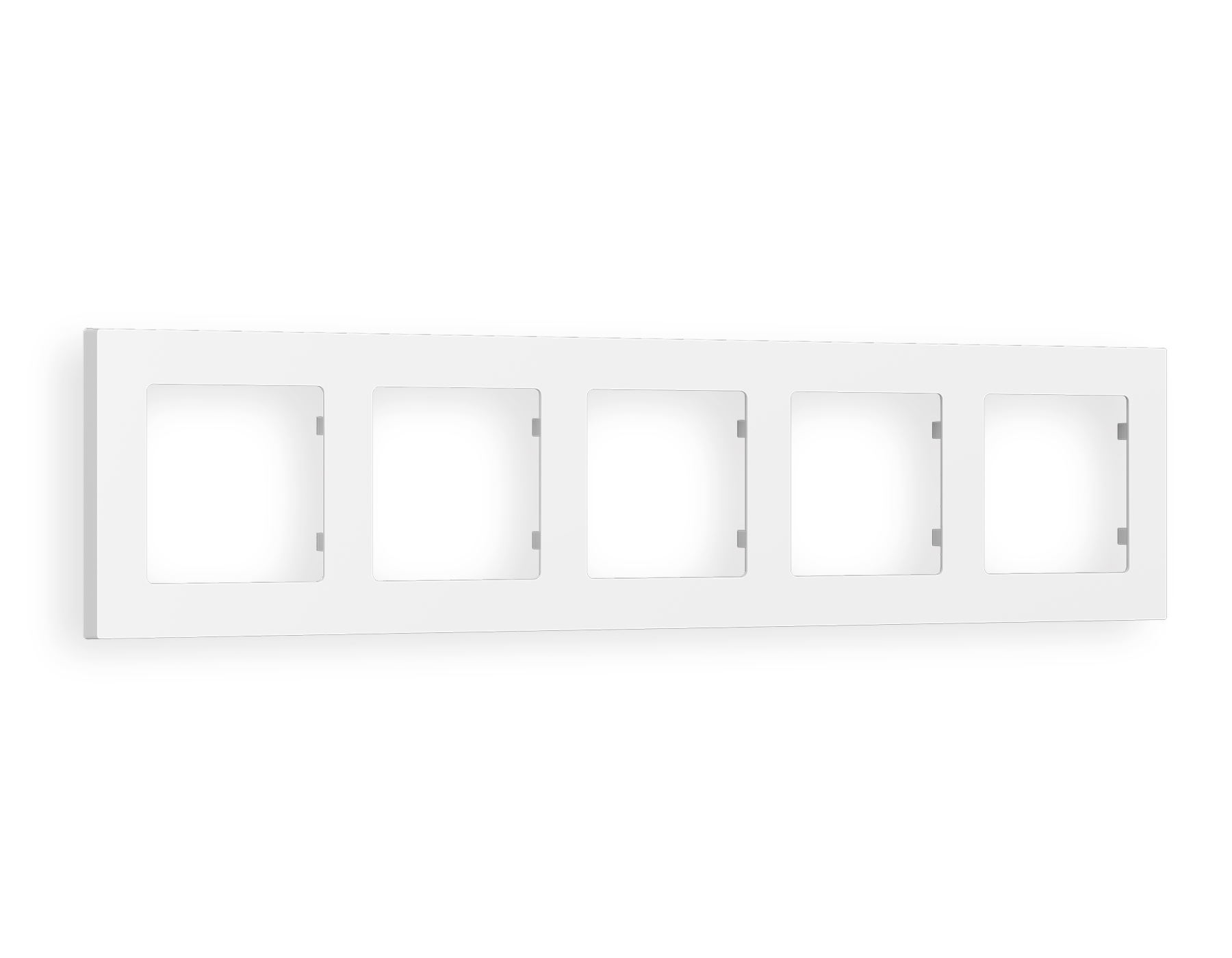 AF220125 Рамка ALFA Techno (Белый матовый) 5-ая