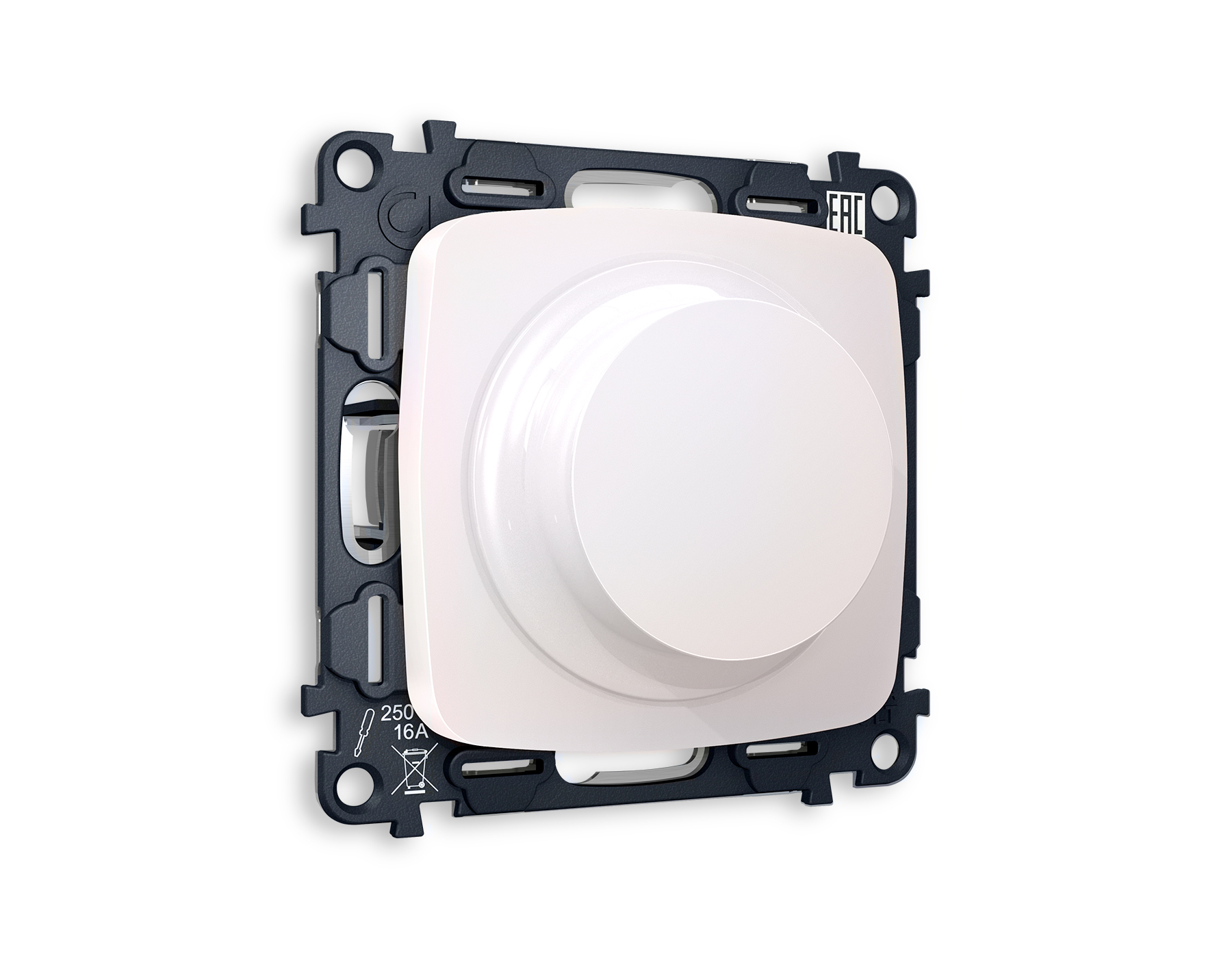 MO205510 Комплект механизма светорегулятор OMEGA Жемчуг 25-600W/LED 5-300W QUANT (OP2055,VM136)