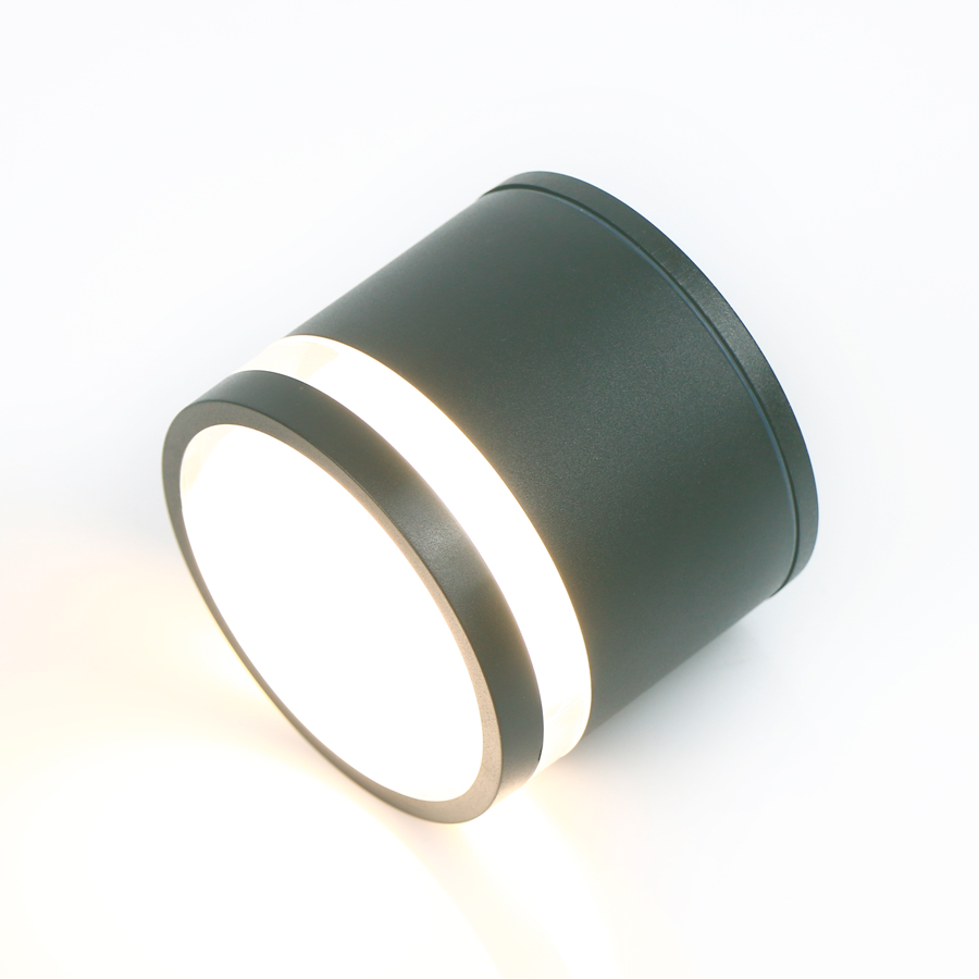 Накладной светильник "Спот" General GWL-GX53-M-IP65 Графит Купол