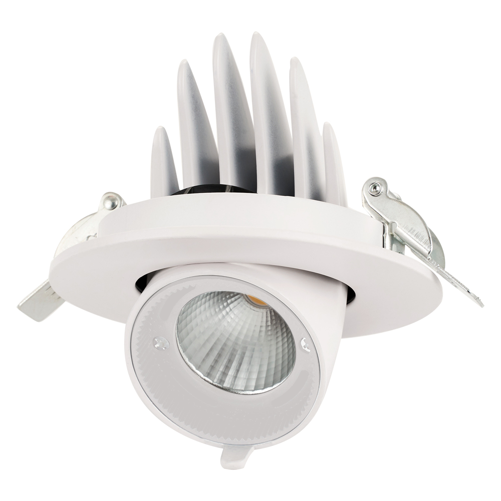 Светильник светодиодный JAZZway PLED DL4 18w 4000K 24° WH IP40 встр.