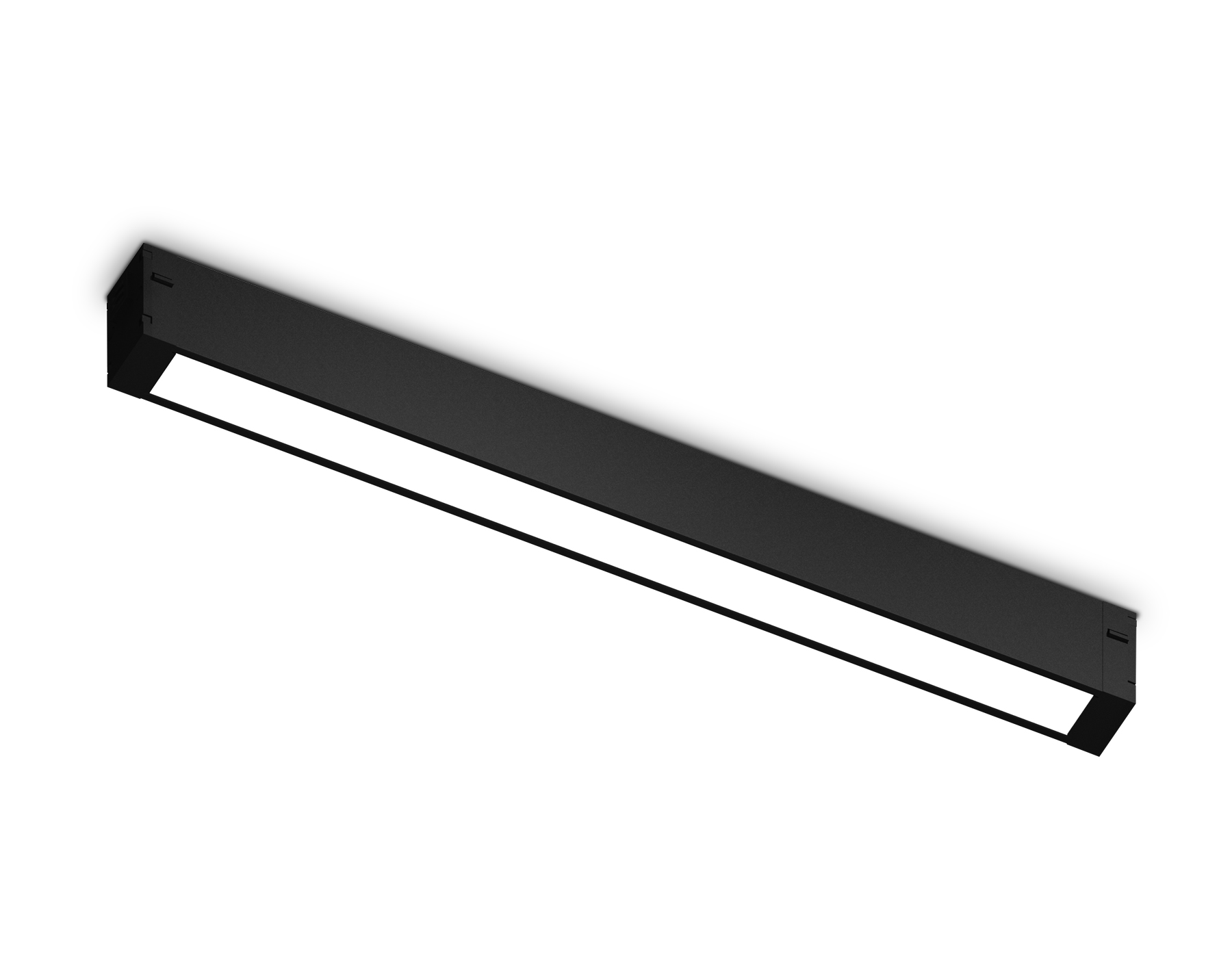 Светильник трековый для шинопровода Magnetic GL1660 BK черный IP20 15W 4200K 120° 342*25*42