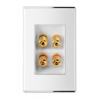 Розетка Аудио-2я, Hi-Fi. Parthenon White