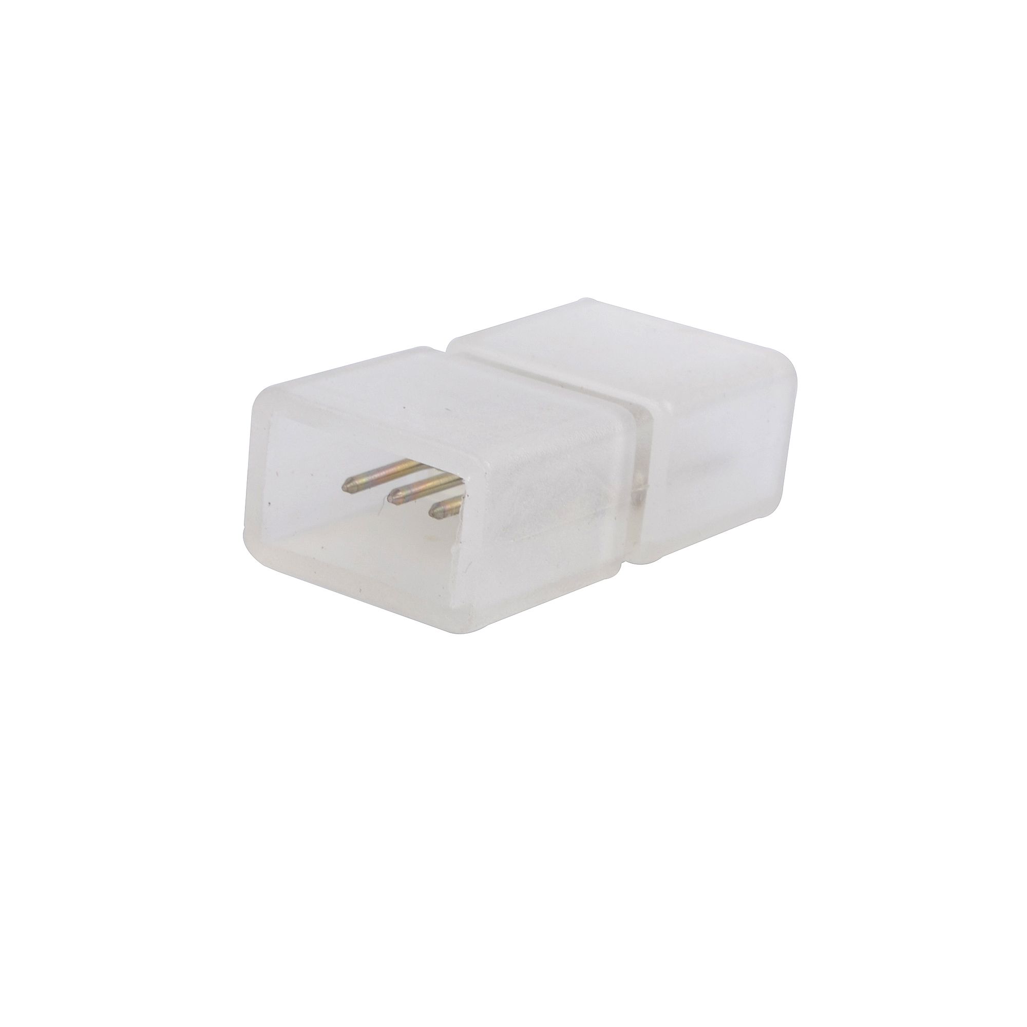 Соединитель прямой для лент 220В 5050 RGB UTC-K-14/B67-RGB CLEAR 025 POLYBAG