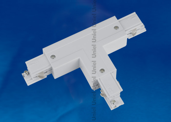 Соединитель Трехфазный UNIEL UBX-A31 SILVER 1 POLYBAG Т-образный, правый внешний, Серебро (пол.пак)