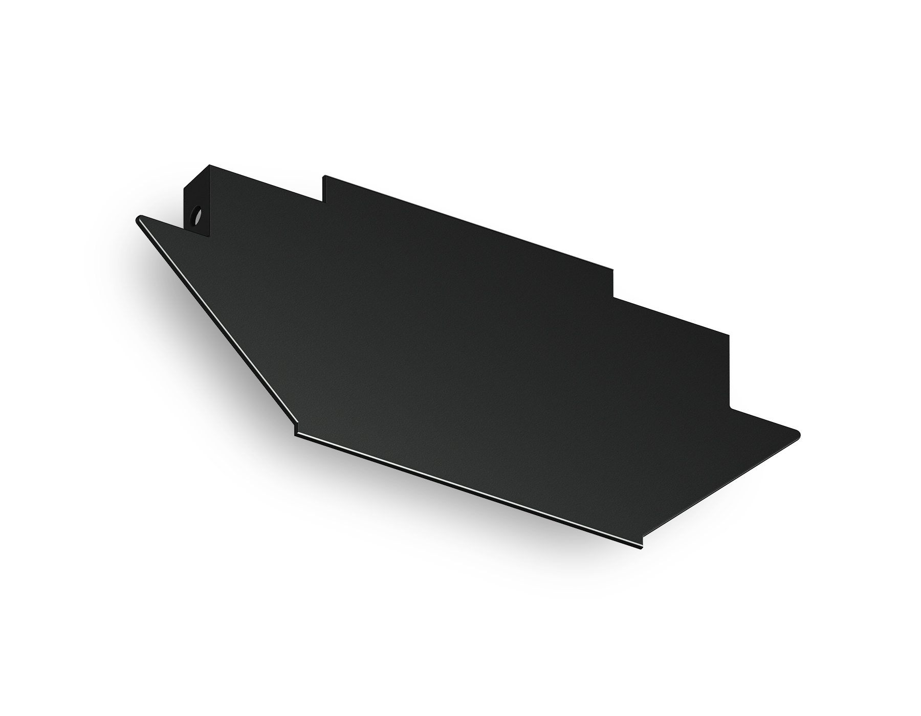 Заглушка для корпуса в натяжной потолок Standard 220V 62*30*1.2 (2шт.) GL7204 BK черный