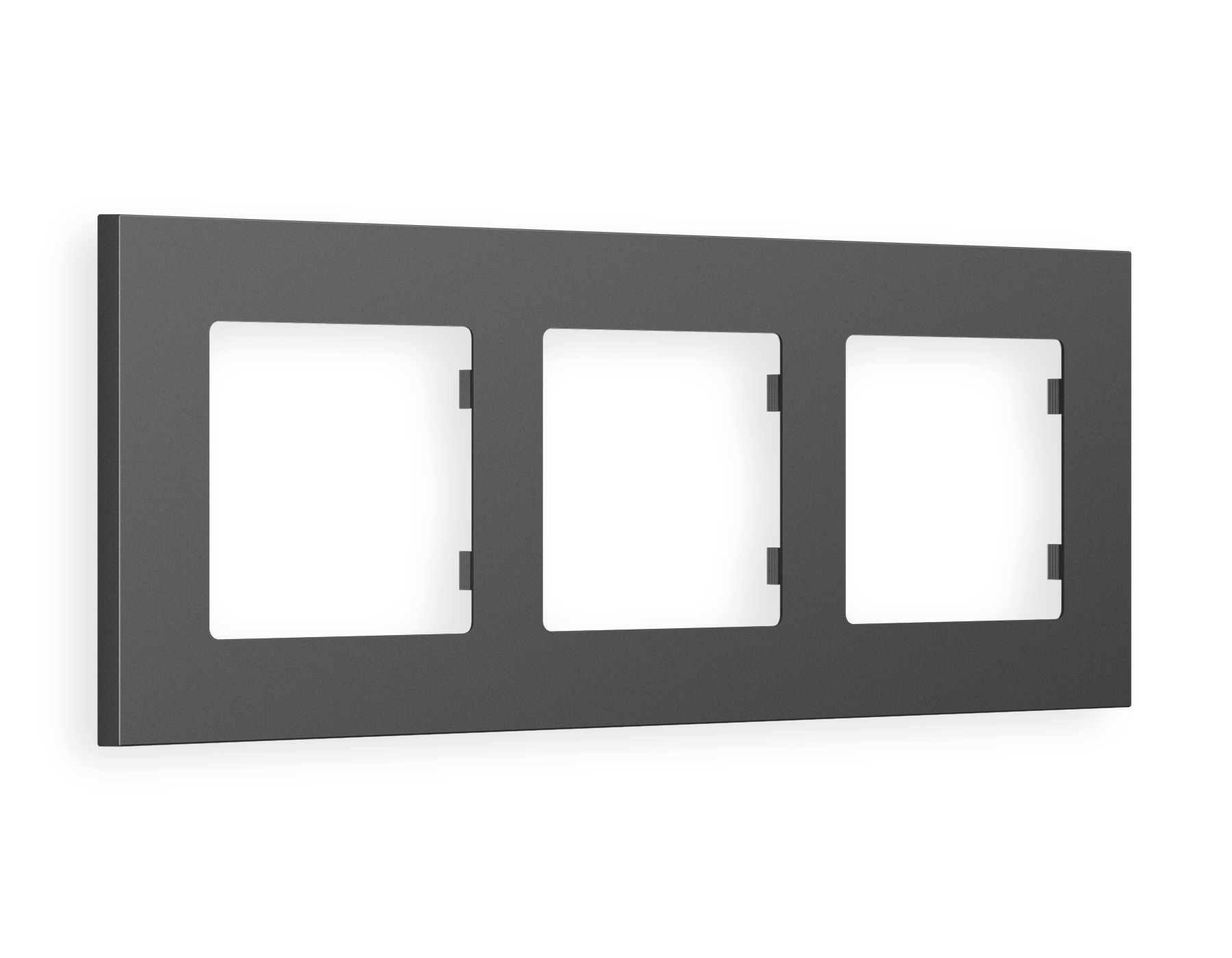 AF250653 Рамка ALFA Qubi (Антрацит серый) 3-ая