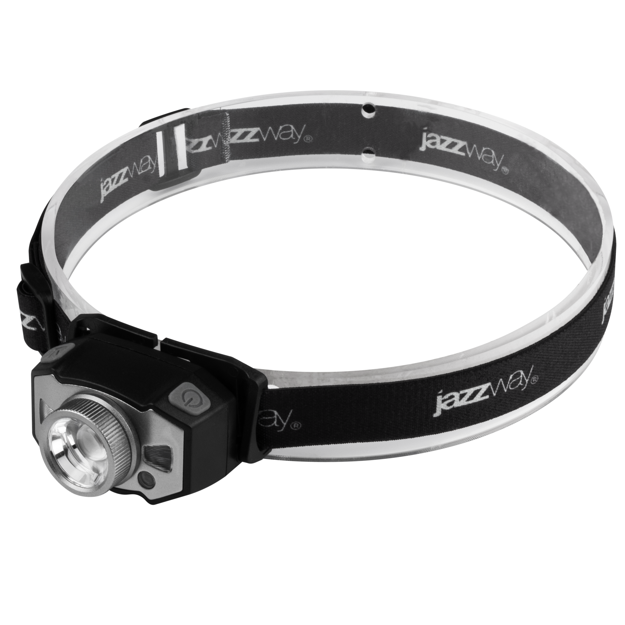 Фонарь JAZZway AccuH1-L5WZ-bk налобный