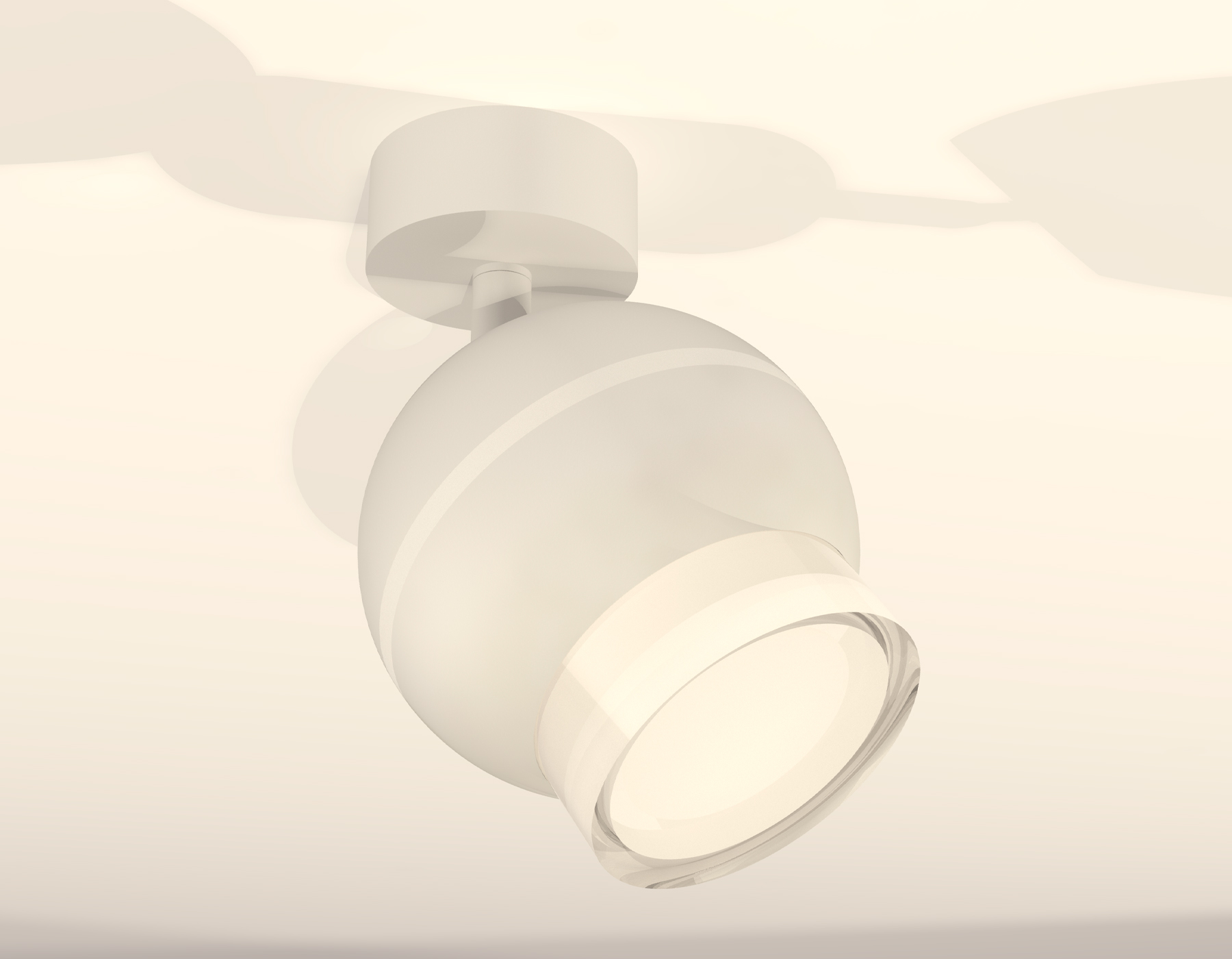 XM1101016 SWH/FR/CL белый песок/белый матовый/прозрачный MR16 GU5.3 LED 3W 4200K (A2202,C1101,N7160)