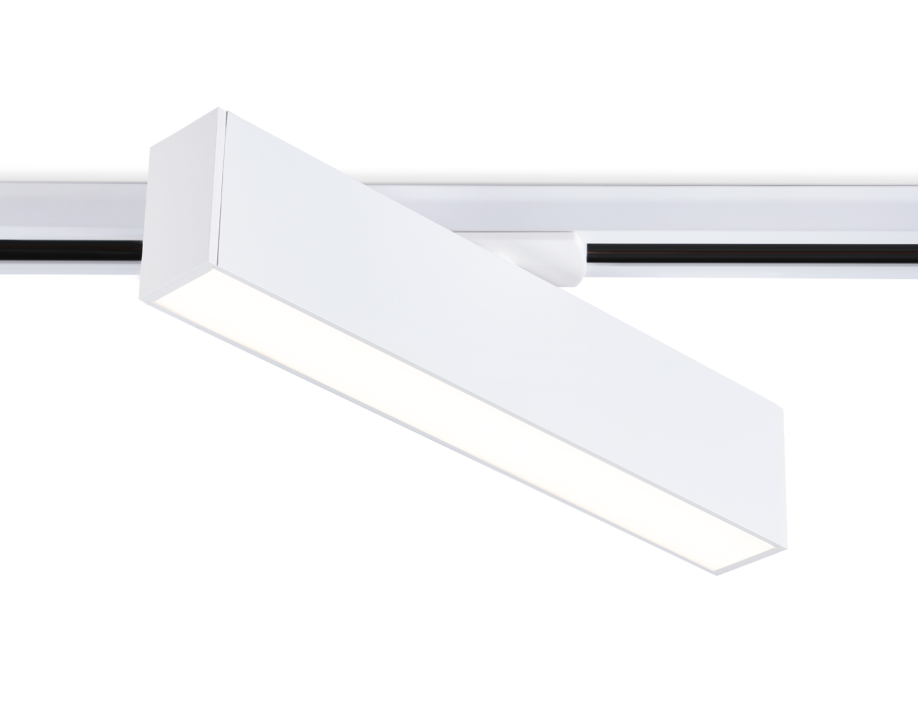 Трековый светодиодный светильник GL6763 WH белый LED 12W 4200K 300*22*48