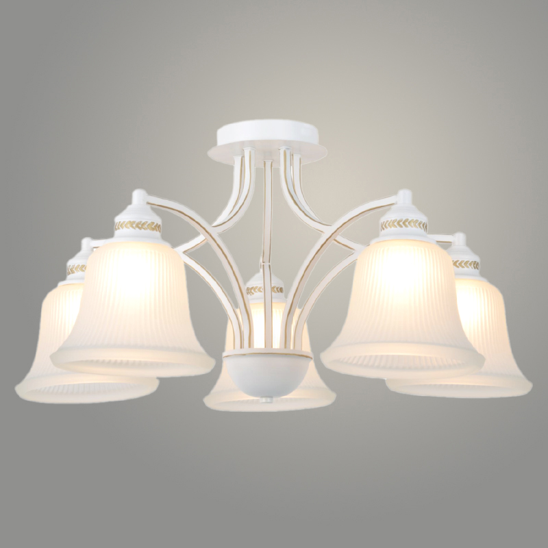 Люстра 74521/5 WT белый 5х40W E27 d620 h320, GNV24