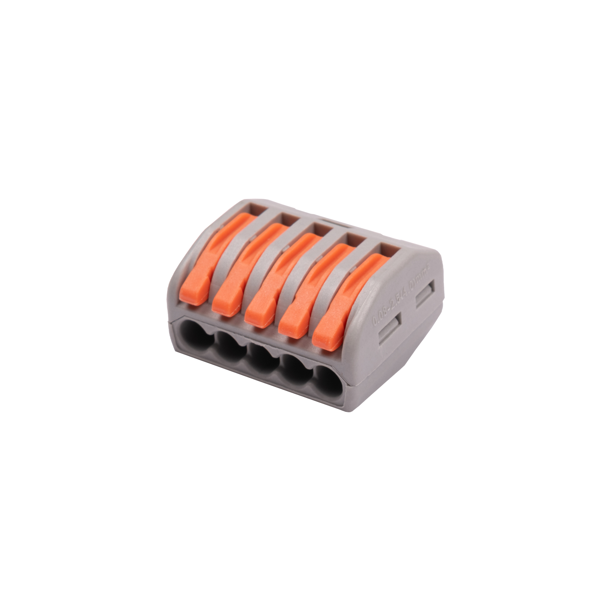 Клемма монтажная JAZZway PTC-5P 222-415 BL/5 450V 32A 0,08-2,5(4.0)mm2 /5шт./