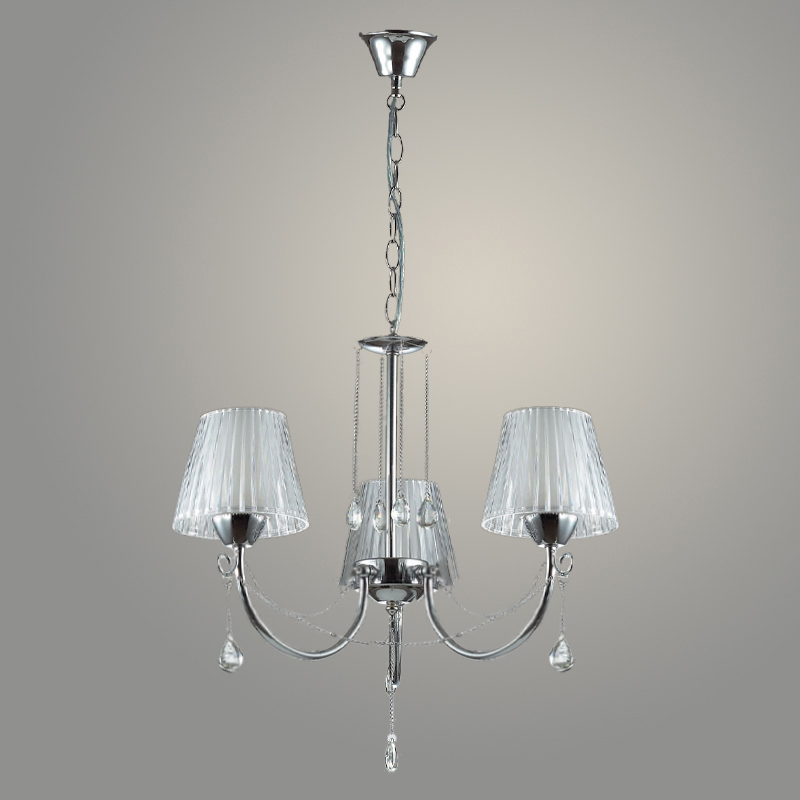 Люстра 210922/3P CH хром 3х40W E14 d580 h900, XLD22